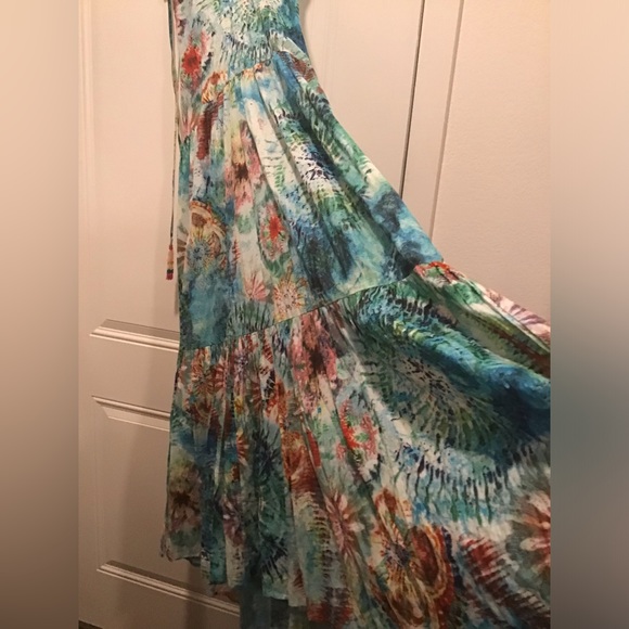 True Destination Maxi beach dress size Large can fit 10-12 womens - Picture 8 of 10